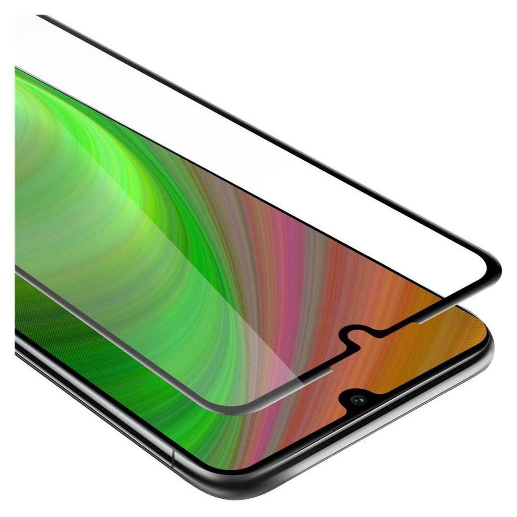Cadorabo Panzerfolie für Huawei P30 LITE Schutzfolie in Schwarz Vollbild Folie Tempered Display Schutzglas