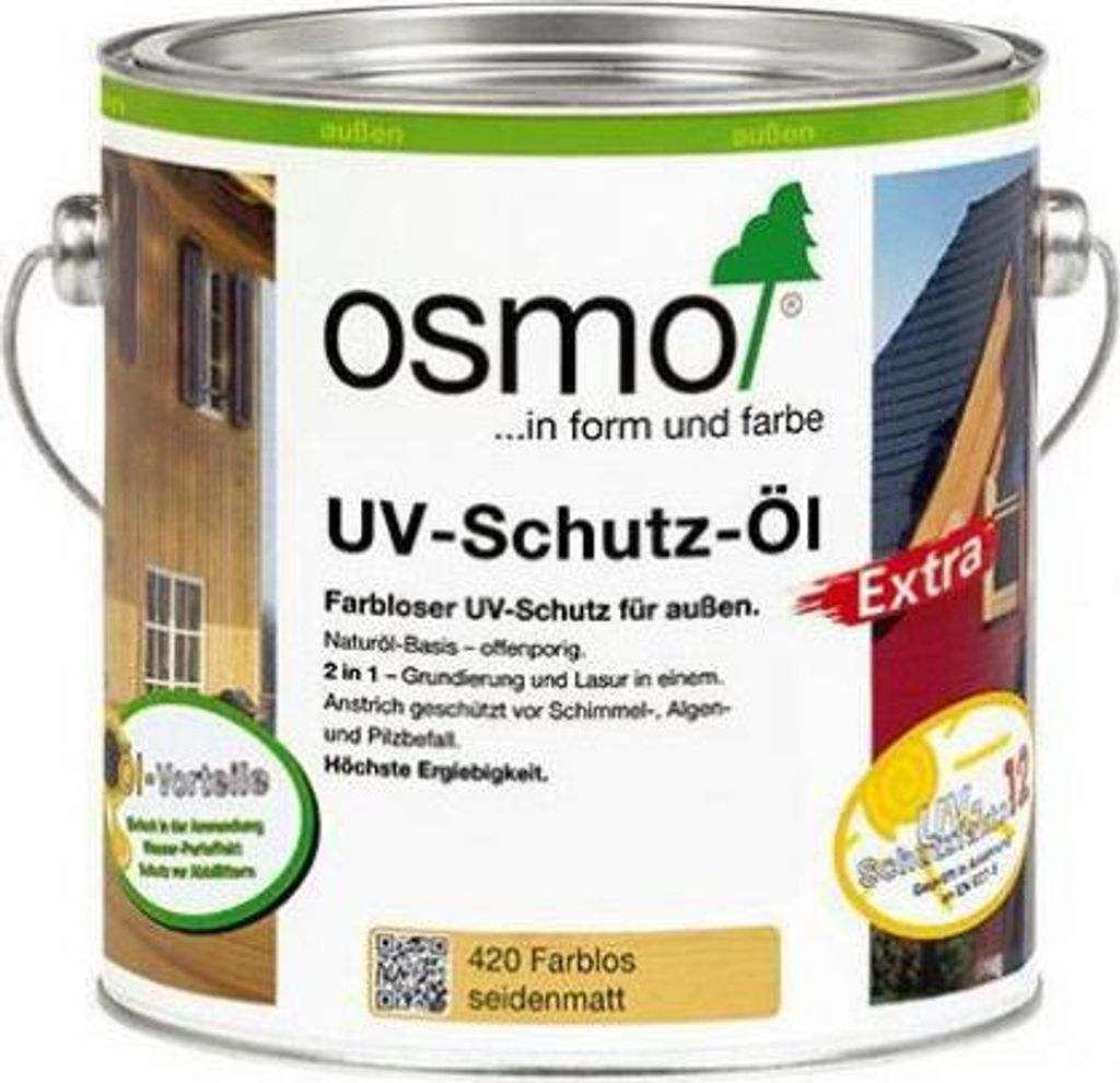 Osmo UV-Schutz-Öl Farblos 2,50 l - 11600022 Produktbild 