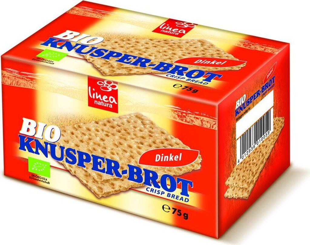 Linea Natura - Linea natura Dinkel Knusperbrot - 75g