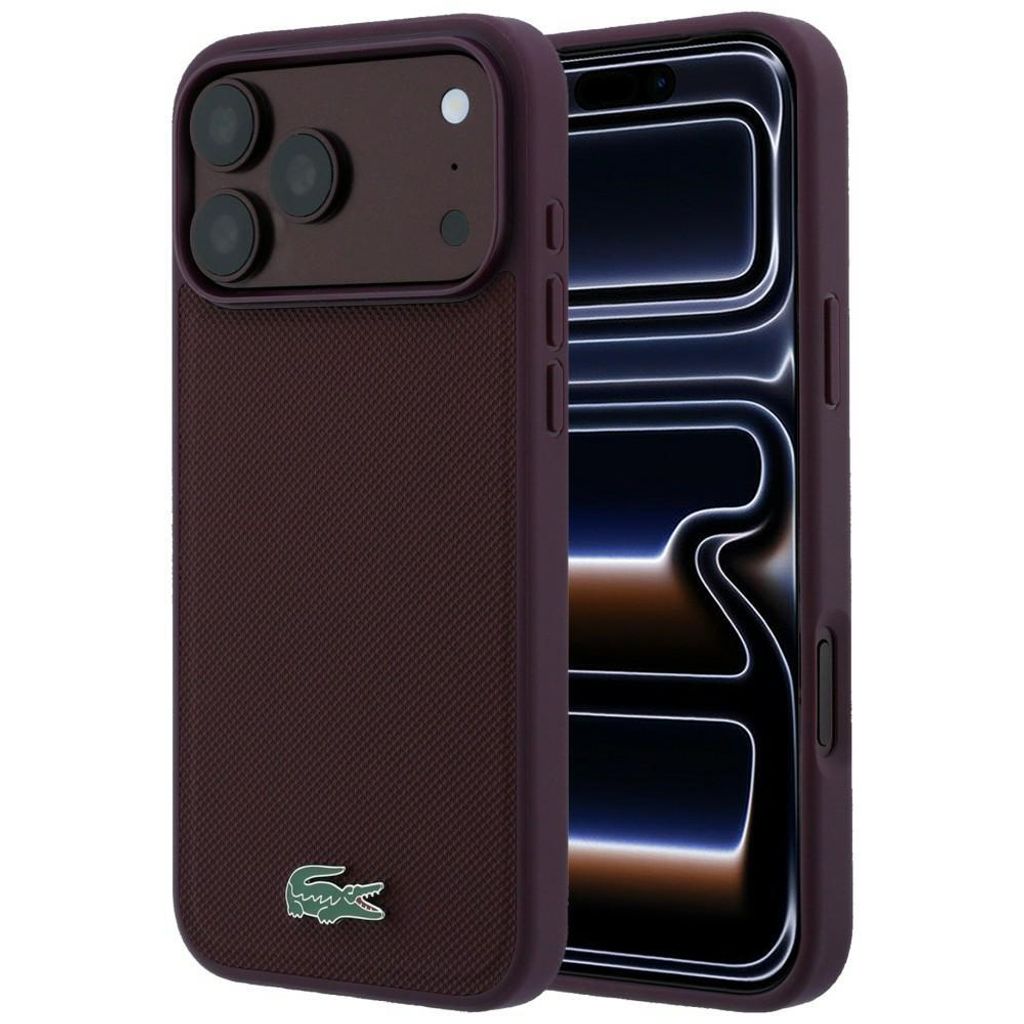 Lacoste Hülle iPhone 18 Pro MagSafe Petit Pique Hülle Produktbild 