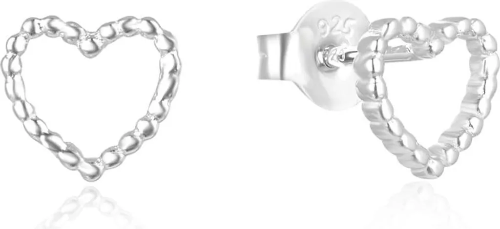 Boucles d'oreilles minimaliste argent AGUP2711 - Bijou Quotidien Chic