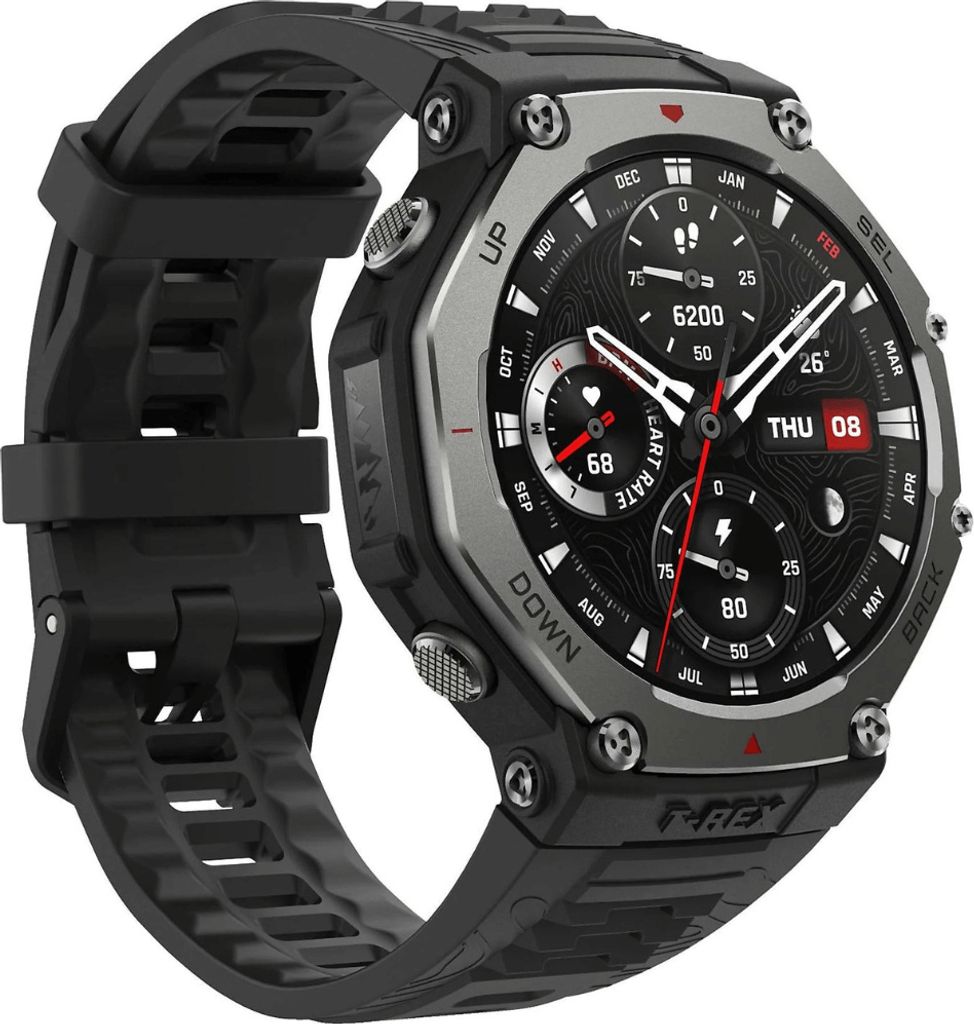 T-Rex 3, Onyx Black Smartwatch Produktbild 3