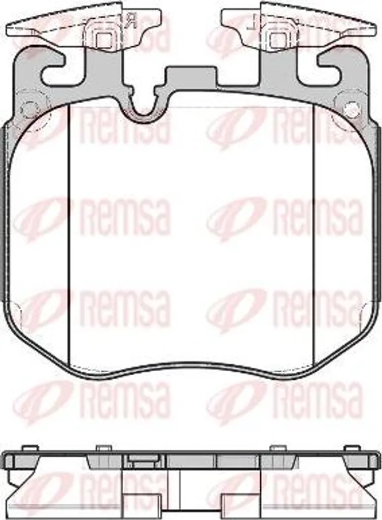 Kit Freinage pour Maintenance BMW Série 7er G11 Plaquettes 34116874431