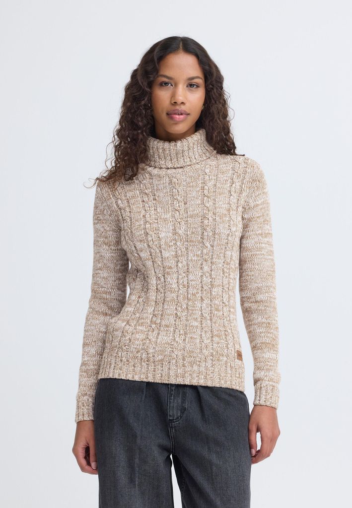 OXMO OXPhilipa Damen Rollkragenpullover Pullover mit Rollkragen 100% Baumwolle Regular fit