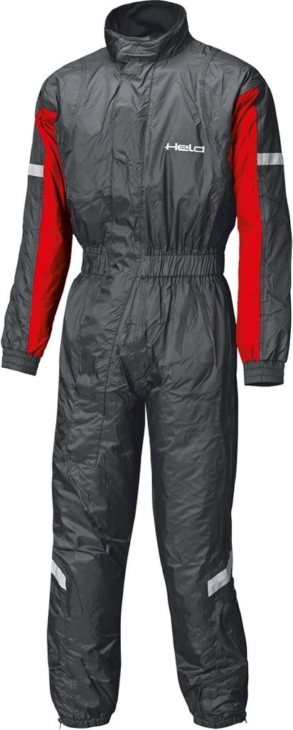 Held Splash II Regenkombi, schwarz/rot, S