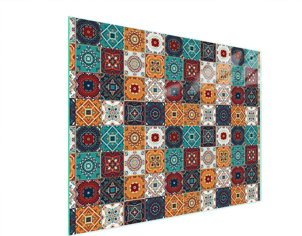 Tagliere Elegante in Vetro 52x40 Mosaico | Design Luxury Kitchen