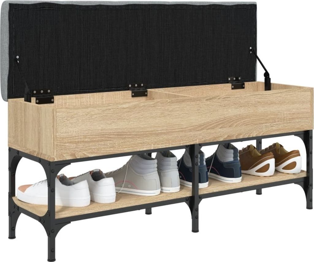 Vidaxl lavica na top nky sonoma dub 102x32x45 kaufland sk