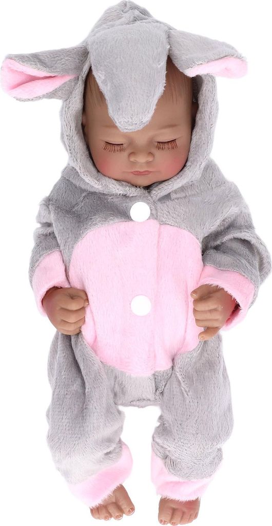 Neugeborene Kinderpuppe 10 Zoll Kinder schöne lebensechte weiche Silikon Mädchen Baby Rollenspiel Spielzeug Geburtstag Gifteyes geschlossen