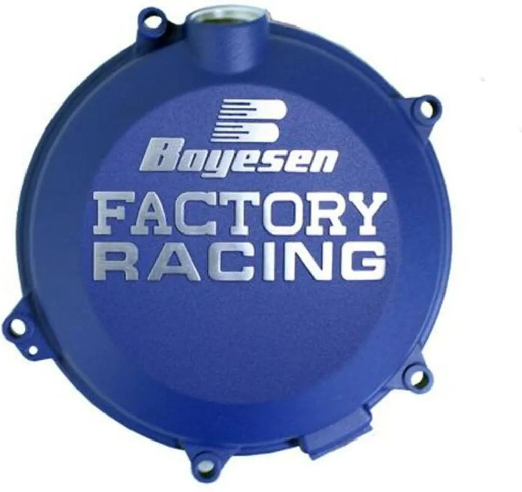 Carter d'embrayage KTM Husqvarna FE 450 Boyesen : protection enduro bleue