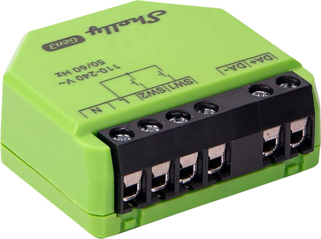 Shelly DALI Dimmer Gen3 WiFi LED-Beleuchtungsdimmer Produktbild 
