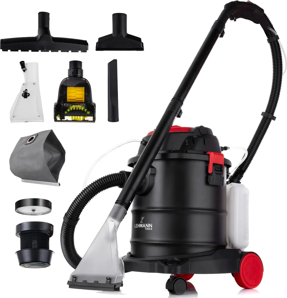 Aspirateur eau et poussière avec cuve 20L Lehmann Ultrawash 2000
