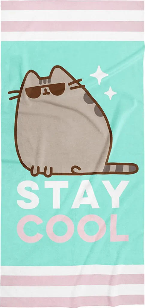 Asciugamano Pusheen Kitty Stay Cool: Accessorio Mare Must-Have Kids