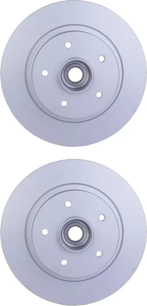 Disque de frein arrière HELLA pour RENAULT MEGANE II - Fiabilité (8DD)