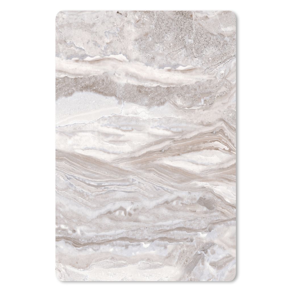 MuchoWow Mauspad Mousepad Marmor - Steine - Rosa - Textur 18x27 cm - Mousepads - Maus Mat - Pad - Mausunterlage