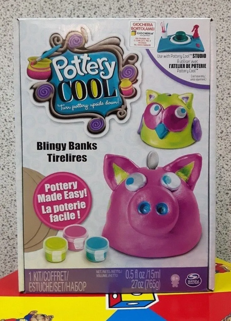 Recharge Argile Pottery Cool Studio de Poterie Créatif pour Jeune Fille
