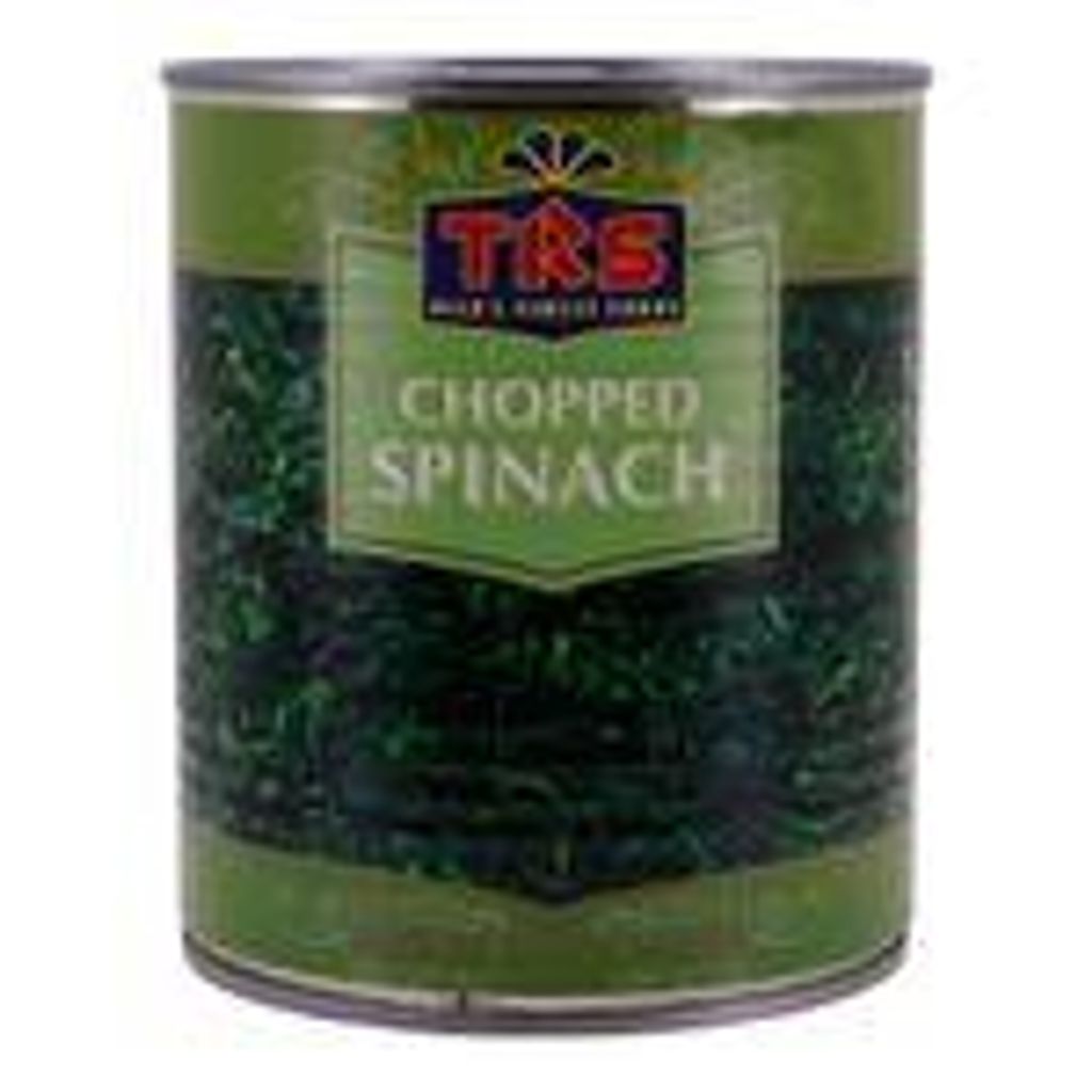 TRS Gehackter Spinat, Premium Qualität, 795g Dose