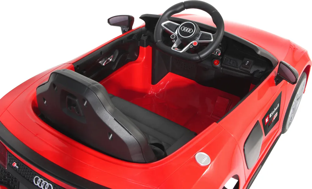 Audi R8 Spyder Jamara 460915 rouge avec batterie Einhell 18V interchangeable - 13