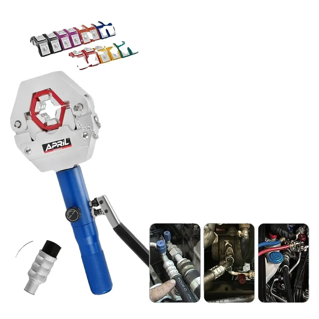 Sertisseuse hydraulique pour tuyaux clim - Idéal pour garage et auto