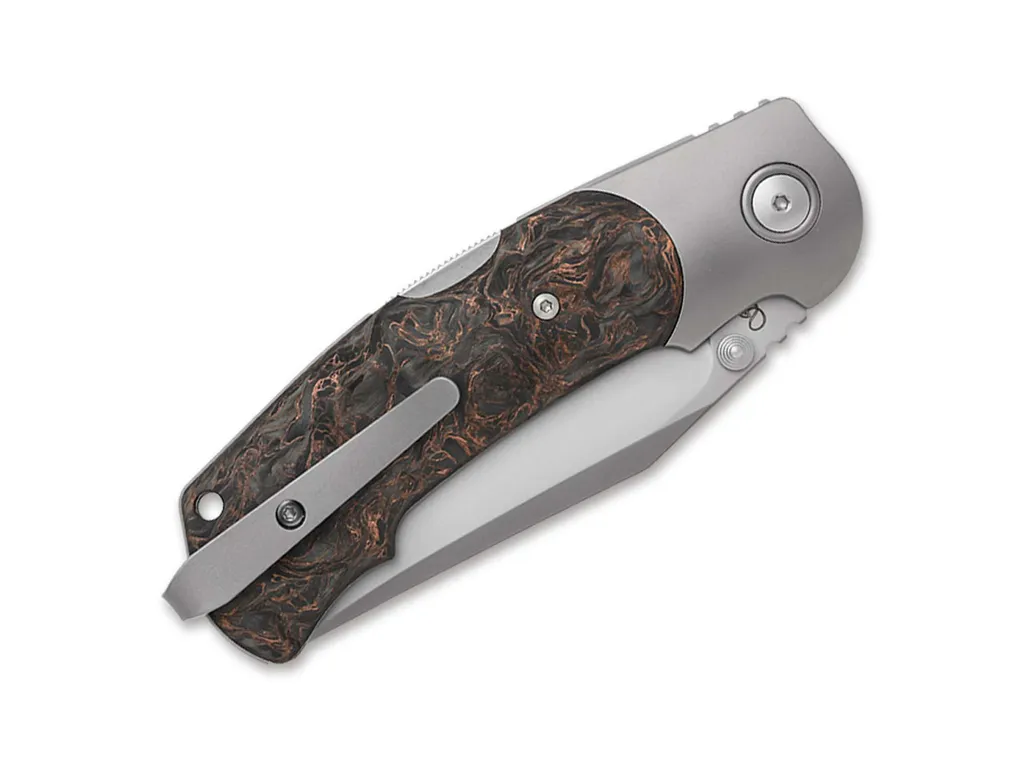 Couteau Viper Turn Dark Matter Copper Carbon Limited Edition de Collection