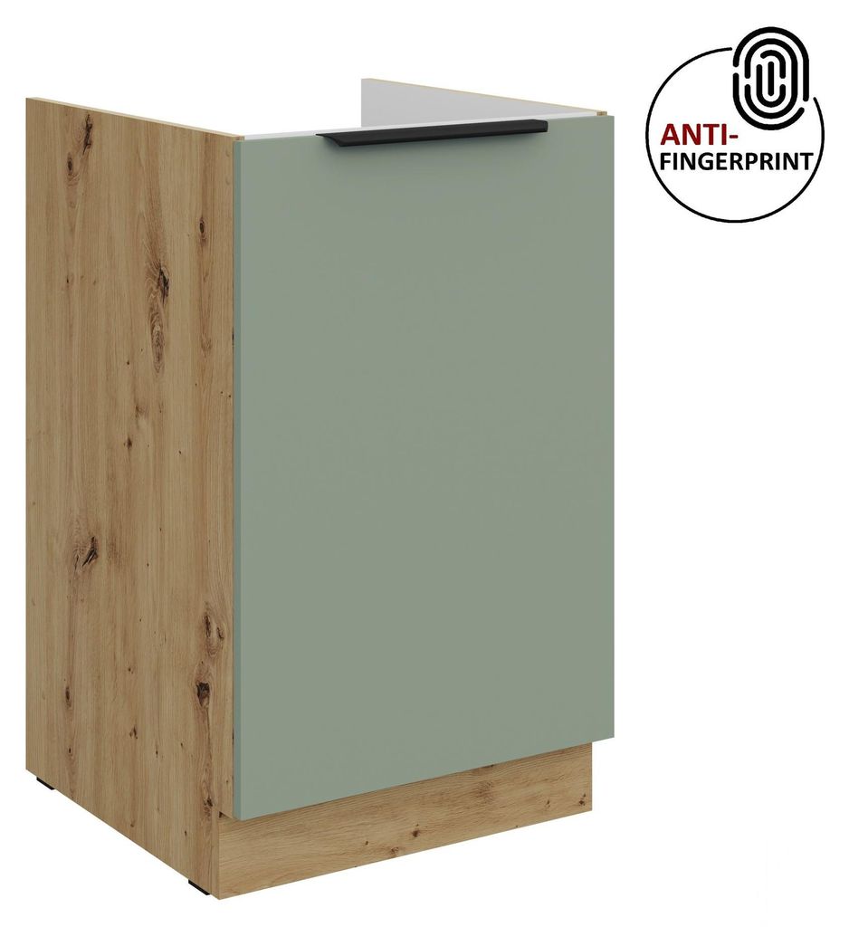 Küchen Spülenunterschrank 50 cm Küche ARIA Aquamarin ultra Produktbild 
