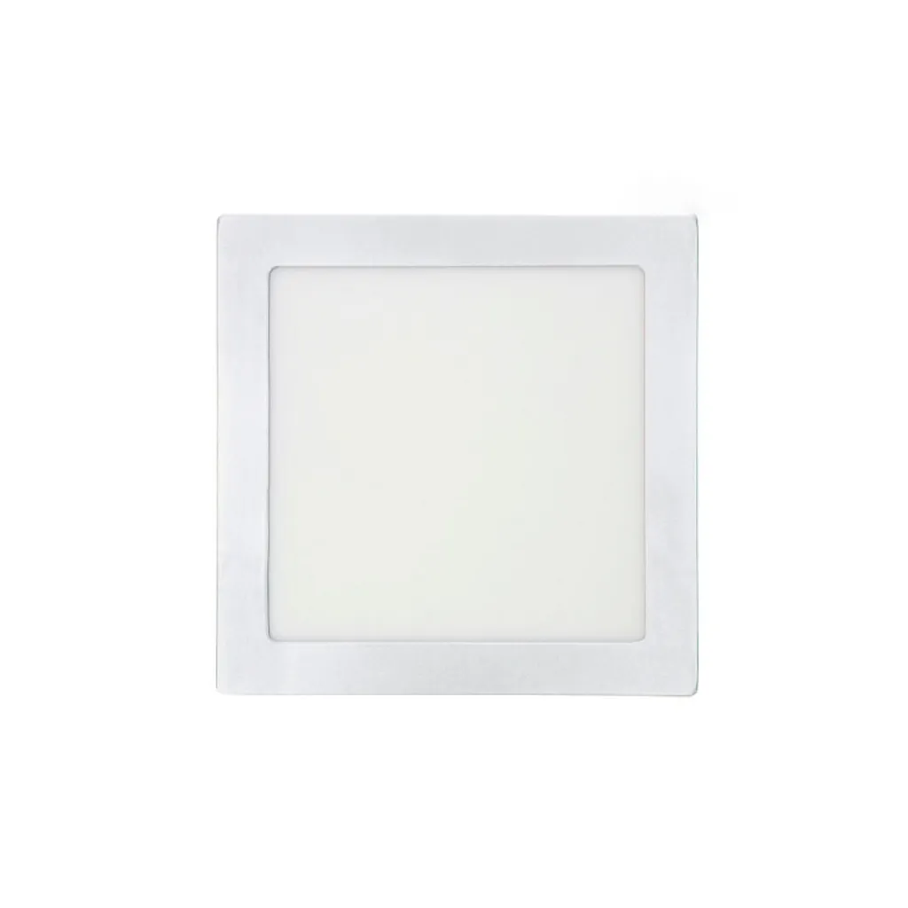 Plafoniera LED EDM 20W 4000K Quadrata - Qualità Italiana Bianco 31591
