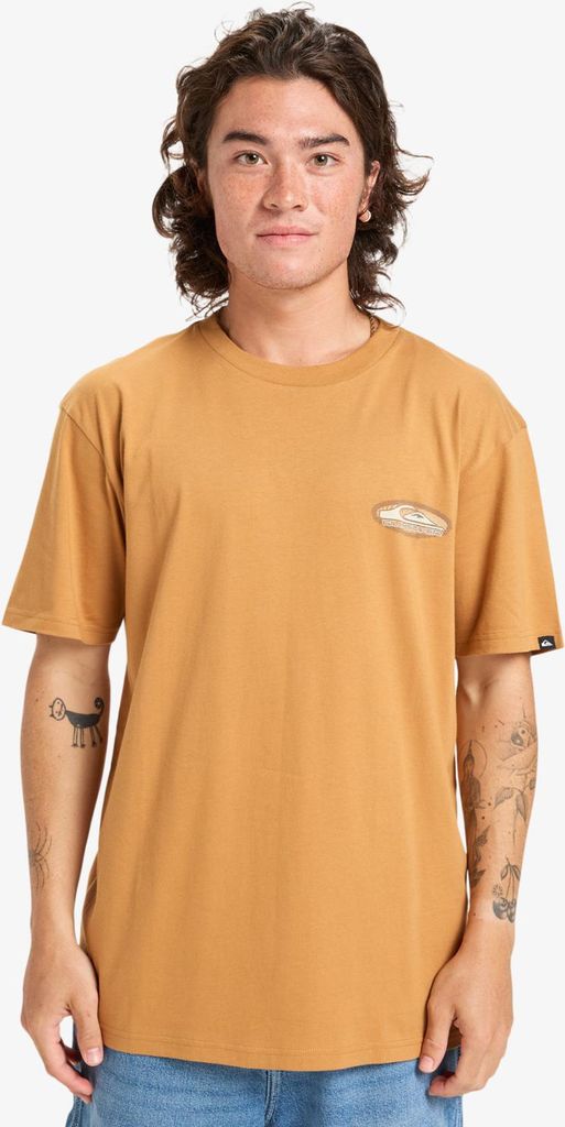 Quiksilver Evo Border Lines SS Almond L