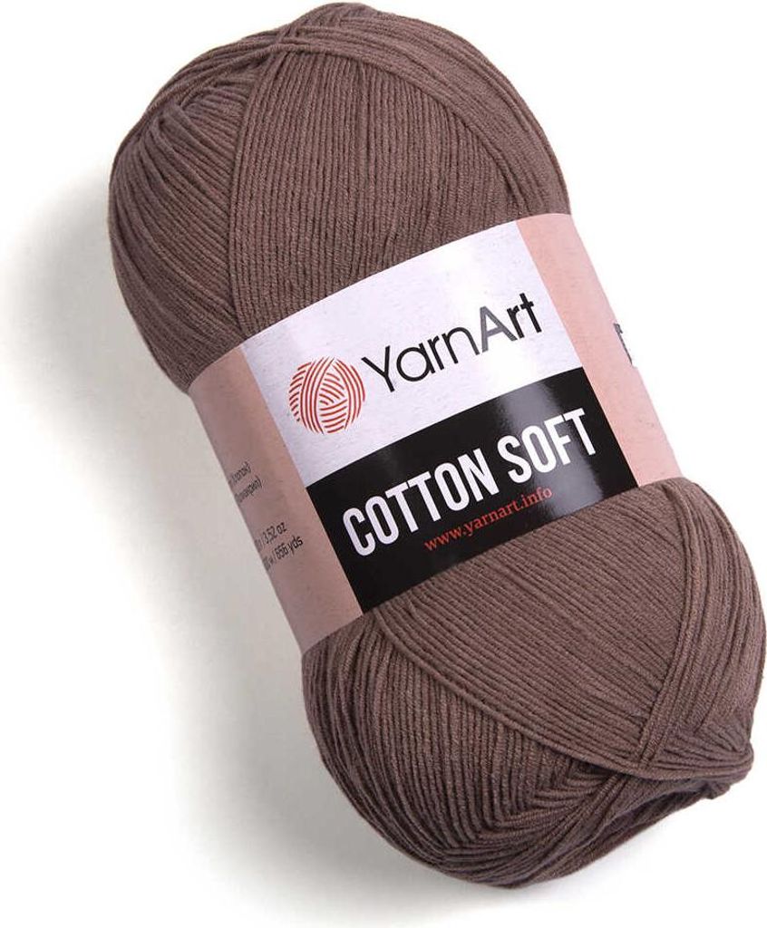 Włóczka YarnArt Bawełna Soft 71 / ciemny beż Zdjęcie produktu 