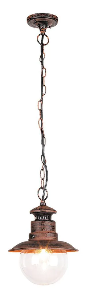 Lanterne suspendue extérieure bronze antique Odesa 8164 culot E27