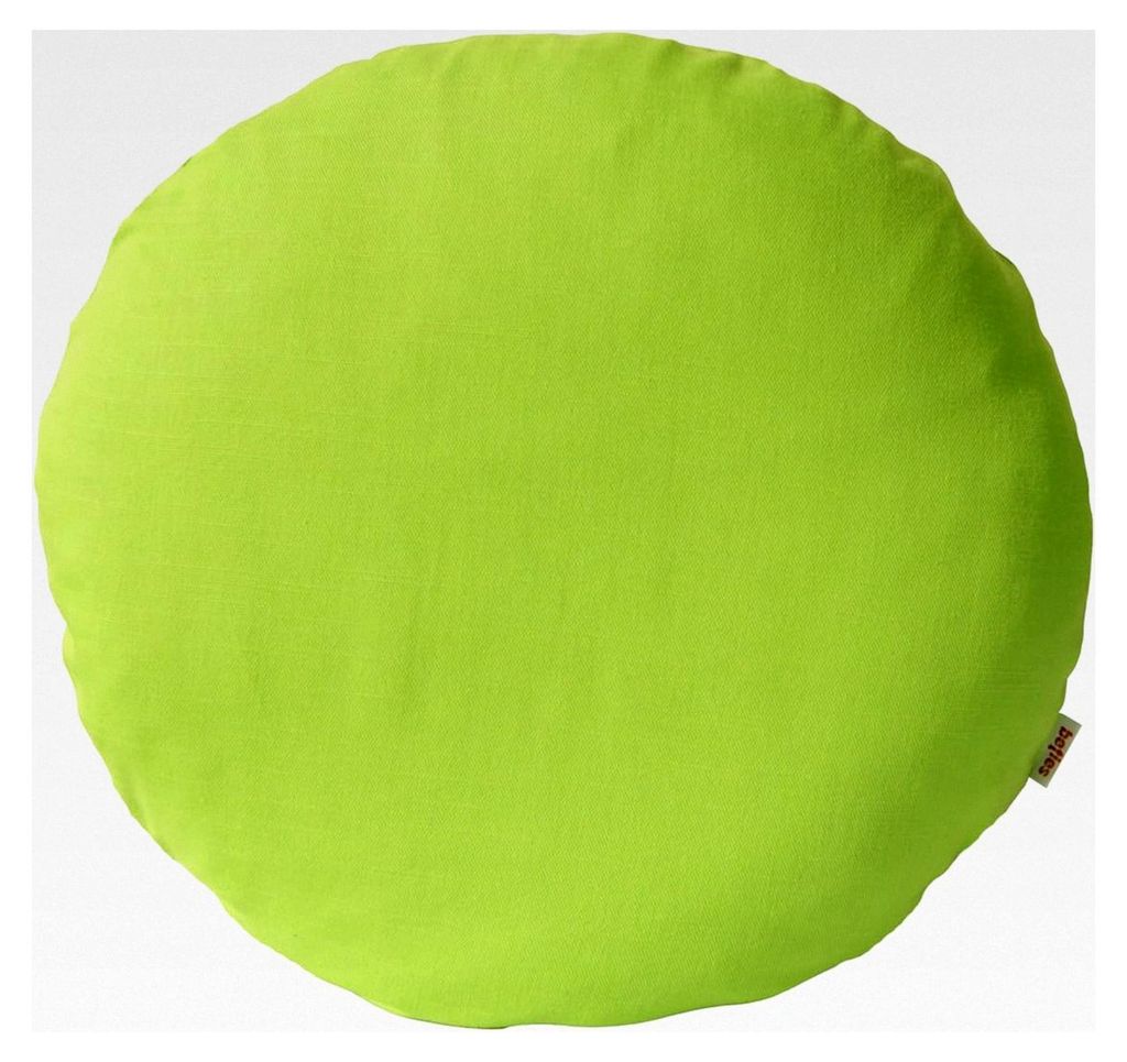 Kissenhülle Farbenspiel ca. Ø40 cm - Kissenbezug in verschiedenen Größen und Farben - 100% Baumwolle für eine fröhliche Stimmung in Unifarben...
