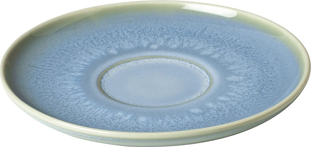 Spodek do kawy - Jasnoniebieski - Zielony - Ø 15 cm - Zdjęcie produktu 