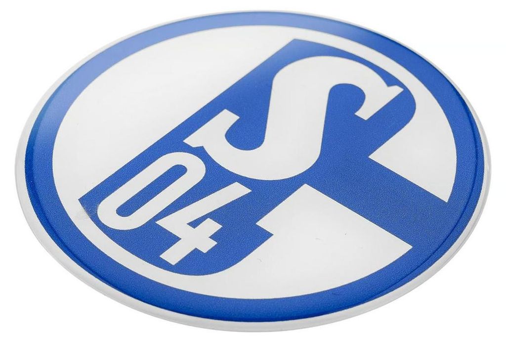 FC Schalke 04 S04 Auto-Aufkleber 3D königsblau Produktbild 