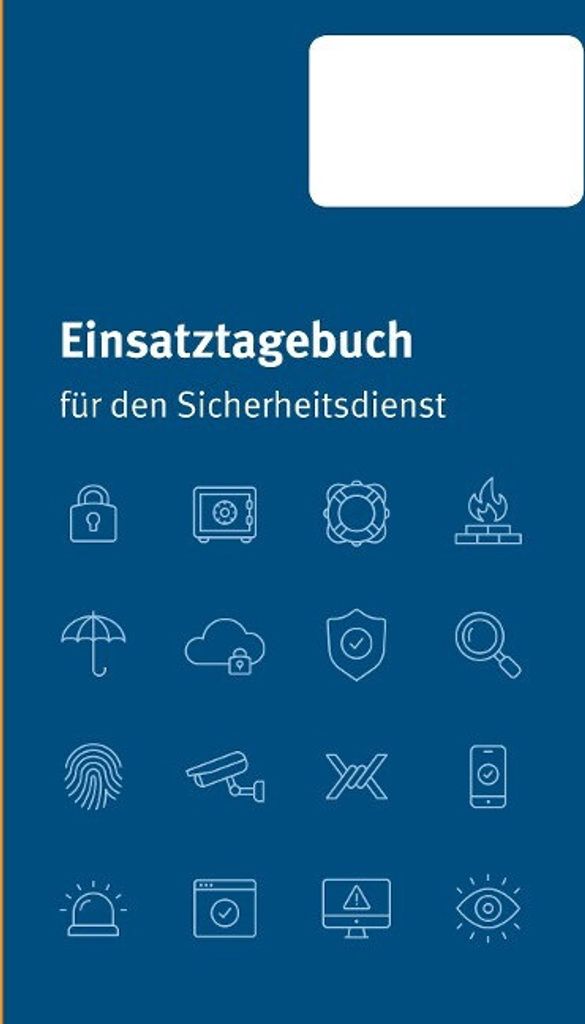 Einsatztagebuch für den Sicherheitsdienst