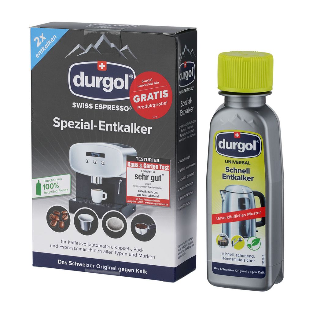DURGOL Entkalker für Espressomaschinen 2 x 125 ml 2er Pack Produktbild 12