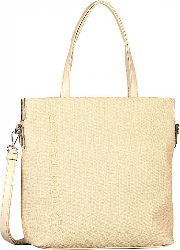 Tom Tailor Handtaschen Rosa, Zip shopper M, beige, Beige