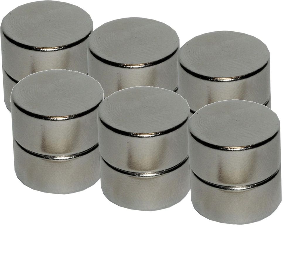 20 Stück Neodym Magnete extra stark 10 mm Neodymmagnet Produktbild 
