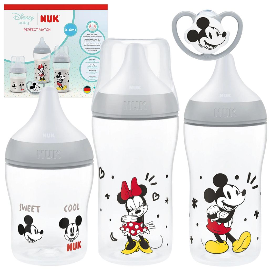 DISNEY Mickey Mouse Starter-Set für Babys, Flaschenset mit Produktbild 