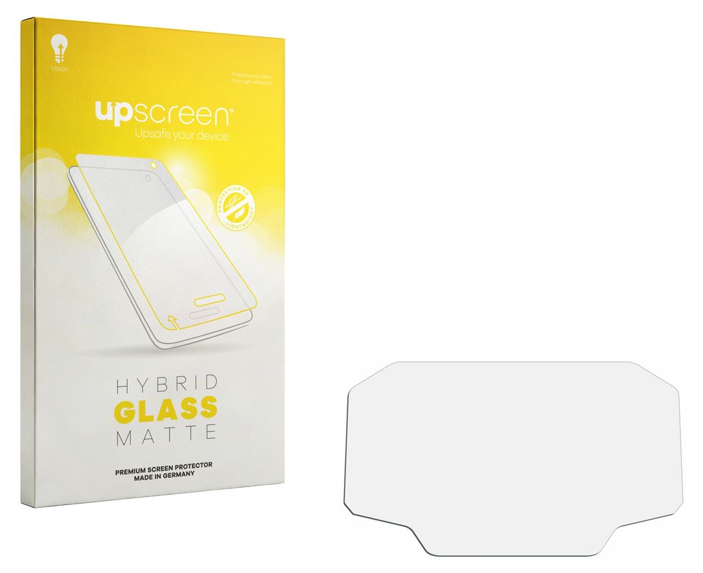 upscreen Entspiegelungs Schutzglas für Kawasaki Z650 2023 Schutzfolie Panzer Folie Glas Display Schutz matt