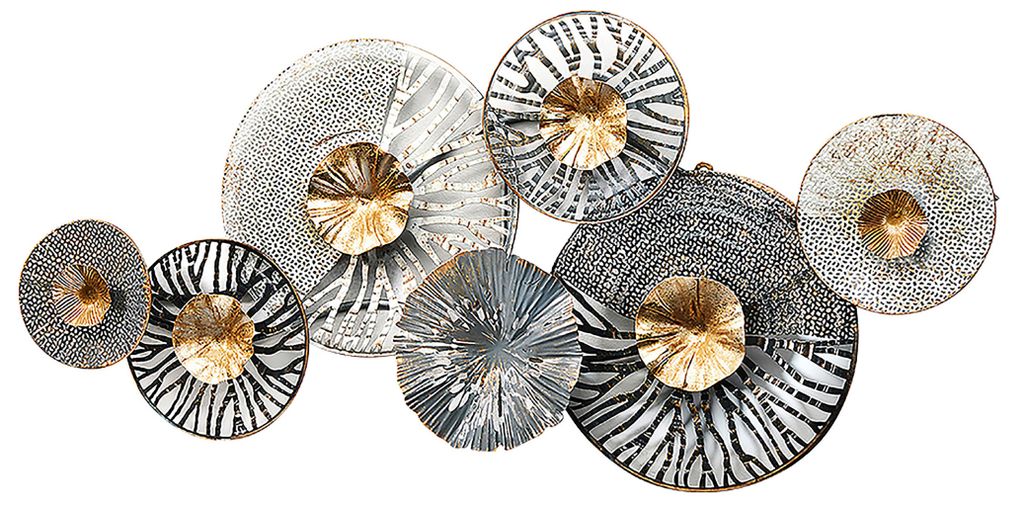 Kobolo Wandbild Wanddeko Metallbild 3D-Bild - ROOTS - Produktbild 1