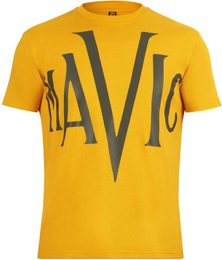 Mavic Heritage V Kurzarm-t-shirt Gelb S Mann Gelb S