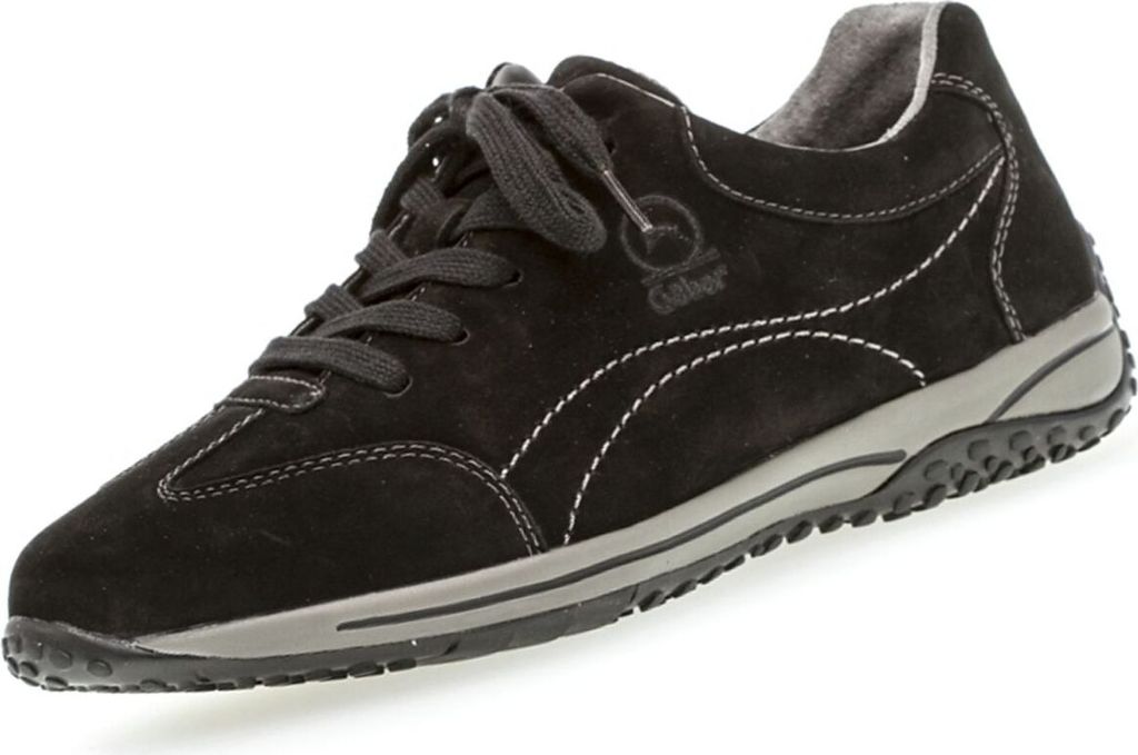 Gabor Damen Schnürschuhe elegant schwarz Gr. 31/2