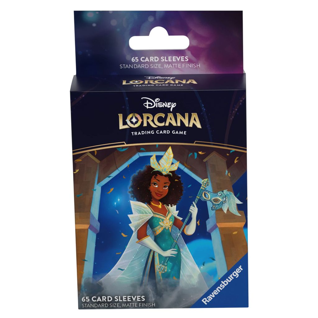 Ravensburger Disney Lorcana TCG: Shimmering Skies Tiana, Kartenhülle, Mehrfarbig, 65 Stück(e)