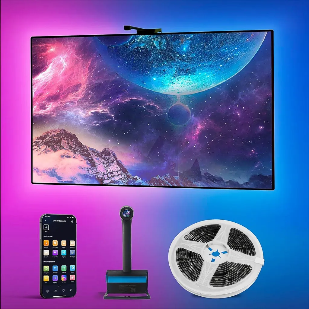 INF Rétro-éclairage LED Immersif avec Pilote de Synchronisation USB-TV