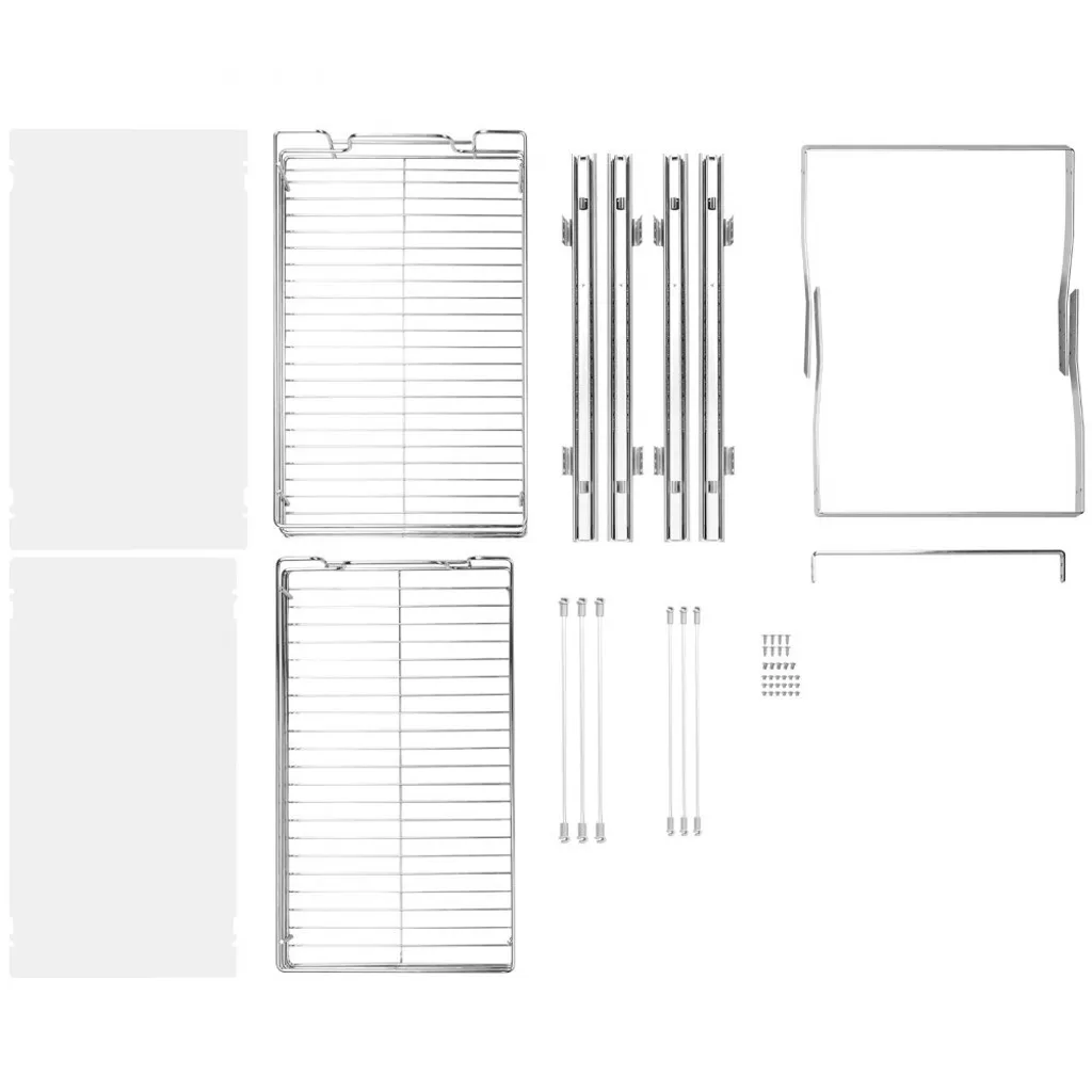 Scaffale estraibile per mobile da cucina - Portaspezie doppio per mobile lavello - 300 x 516 x 80 mm + 376 x 533 x 80 mm - Scaffale per mobile lavello Organizzatore per mobile estraibile - Scaffale base per mobile lavello - 9