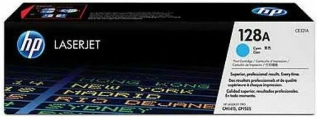 Toner HP CE321A Cyan 128A : des couleurs vives pour LaserJet Pro CM1415