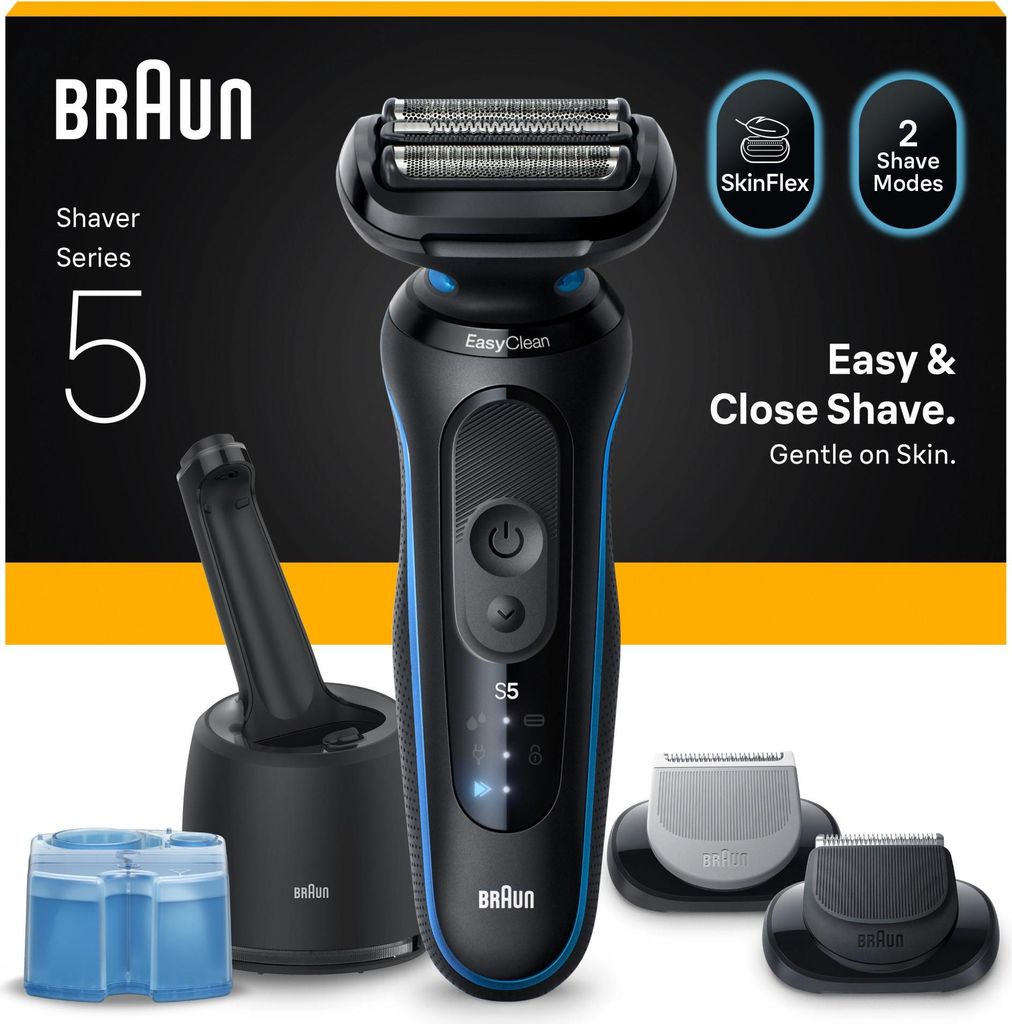 Braun Series 5 52-B7650cc schwarz/blau
