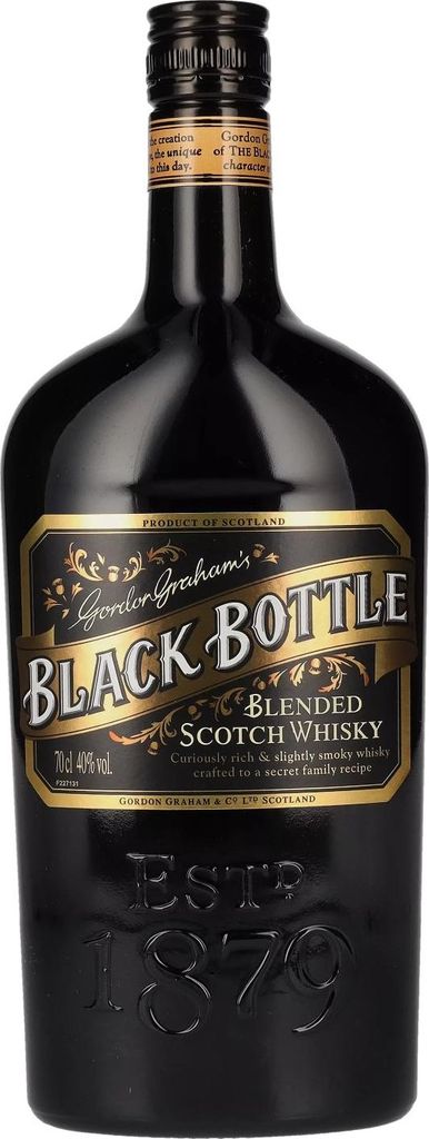 Black Bottle Blended Scotch Whisky | 40 % vol | 0,7 l Produktbild 