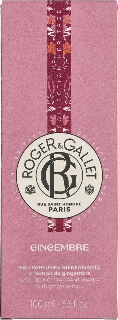 Eau Parfumée Gingembre 100ml - Solution Naturelle contre le Stress Fatigue