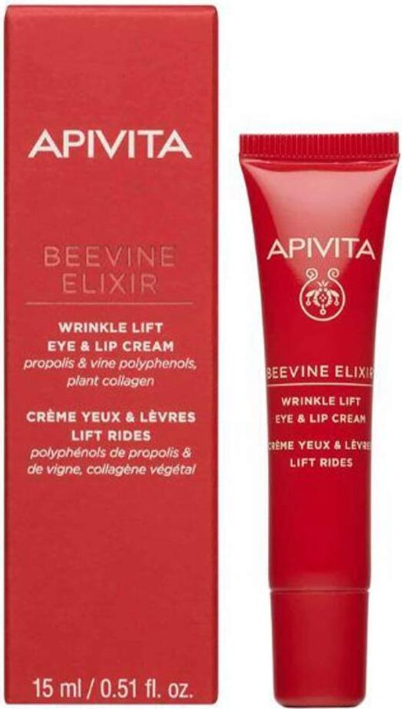 Apivita Beevine Elixir Füllungscreme Wrinkle Lift Eye & Lip Cream 15 ml