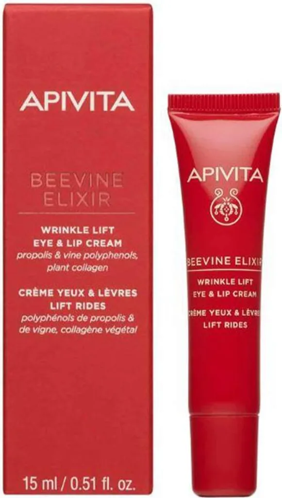 Soin Contour Yeux et Lèvres Liftant Beevine Elixir Apivita 15 ml