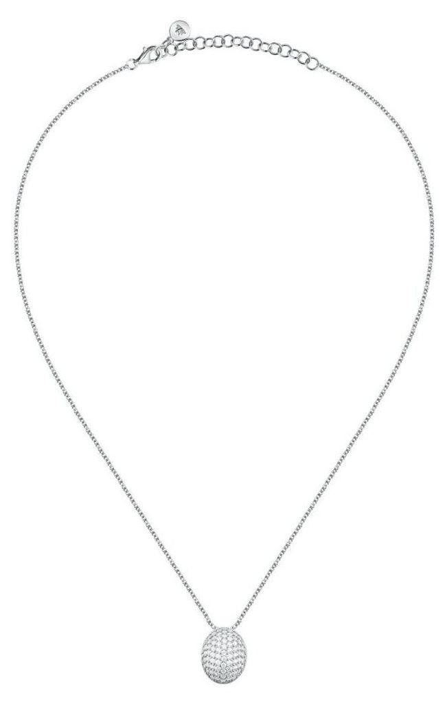 Funkelnde Silberkette fü r Damen Pave` SAZB06